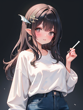 深邃之刃：探秘黑配色魔剑