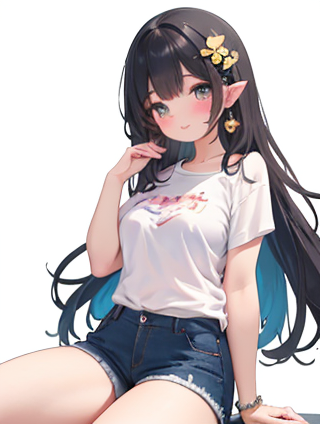 夏日里的优雅——黑色半身裙的百搭之选