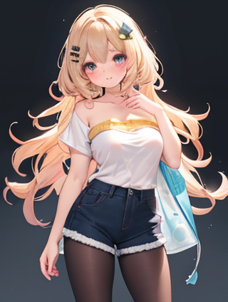黑色与蓝色：打造迷人的时尚女孩